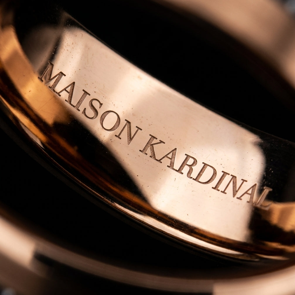 Signature MAISON KARDINAL gravée à l&